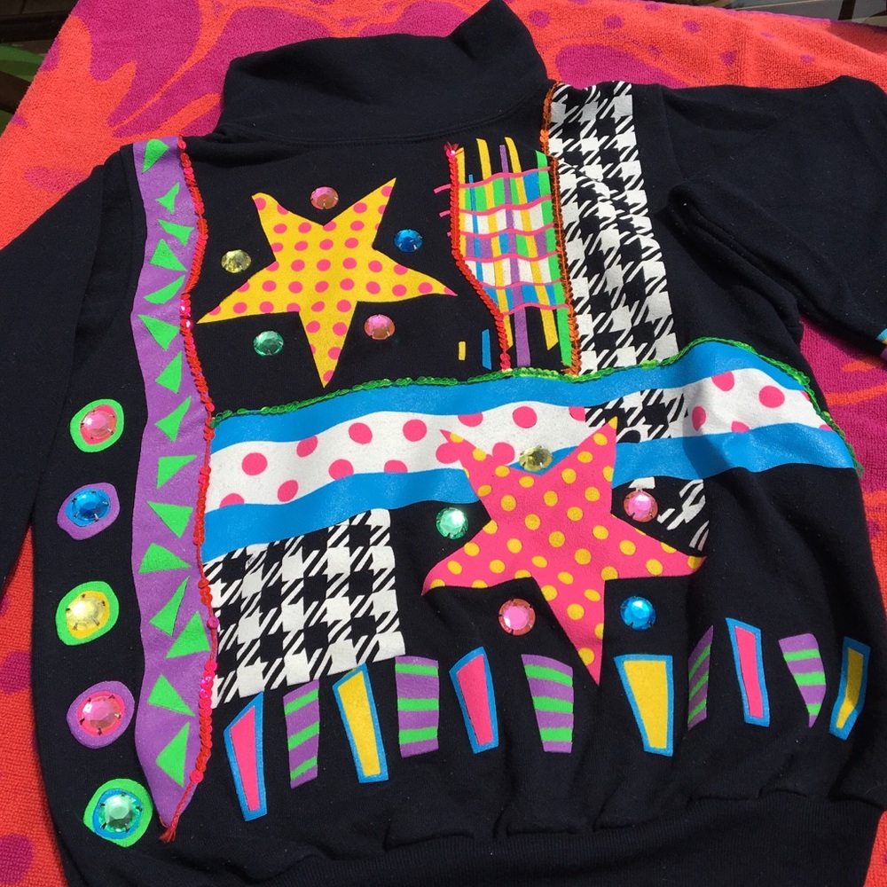 Totally 80s/90s sweatshirt